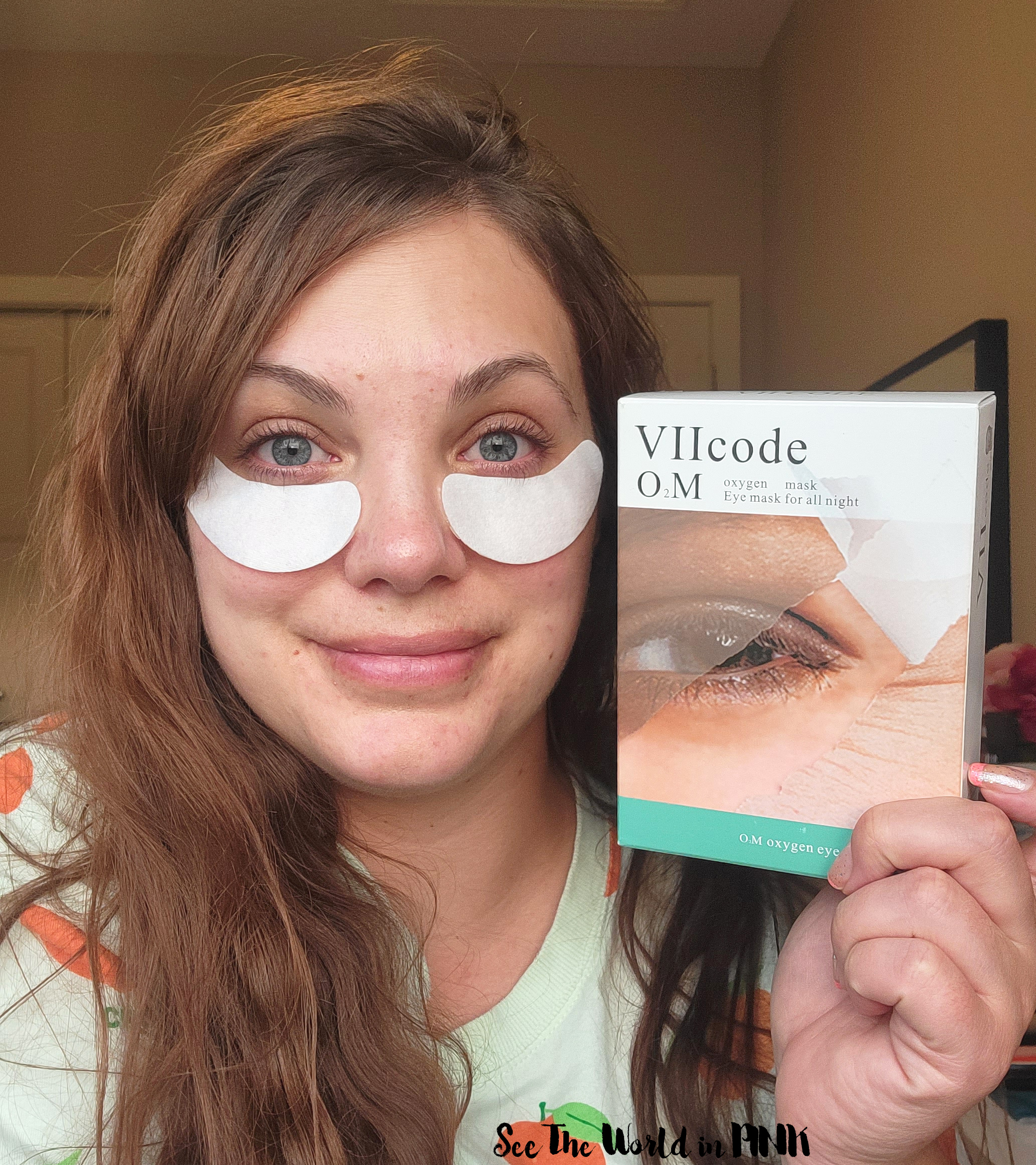VIIcode O2M Oxygen Eye Masks For All Night Repair