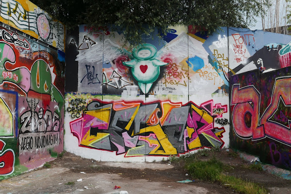 Graffiti, Vasim-terrein/Honig-complex Nijmegen