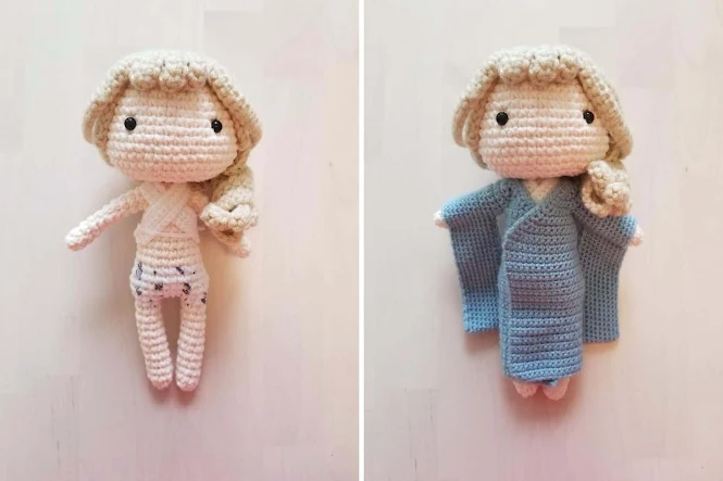 Kimono Doll Amigurumi Free Crochet Pattern