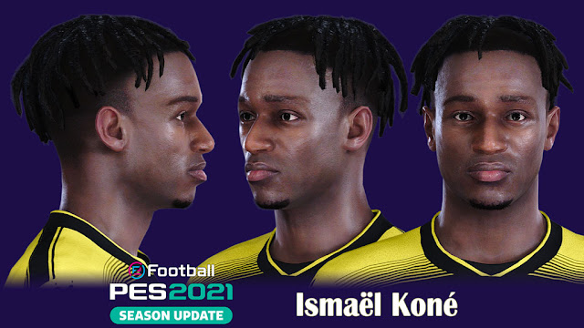 Ismaël Koné Face For eFootball PES 2021