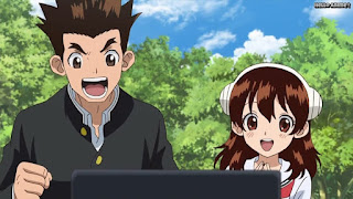 ドクターストーンアニメ 1期4話 大木大樹 小川杠 Dr. STONE Episode 4