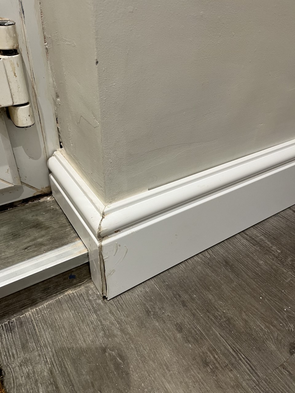 Buy 1 x White Satin Roomline Inline Joint Moulding PVC Skirting Board Joint  - Hassle-Free Fitting. Zero-Maintenance. Realistic Woodgrain Finish. Online  at desertcartINDIA