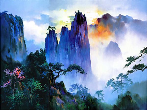 Beautiful Landscape Paintings By "HONG LEUNG"