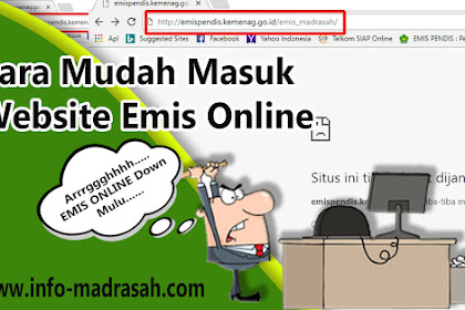 Cara Gampang Masuk Website Emis Online Https://Emispendis.Kemenag.Go.Id/Emis_Madrasah/