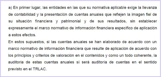 Apartado 2.a) BOICAC 105 consulta nº 1 auditoría