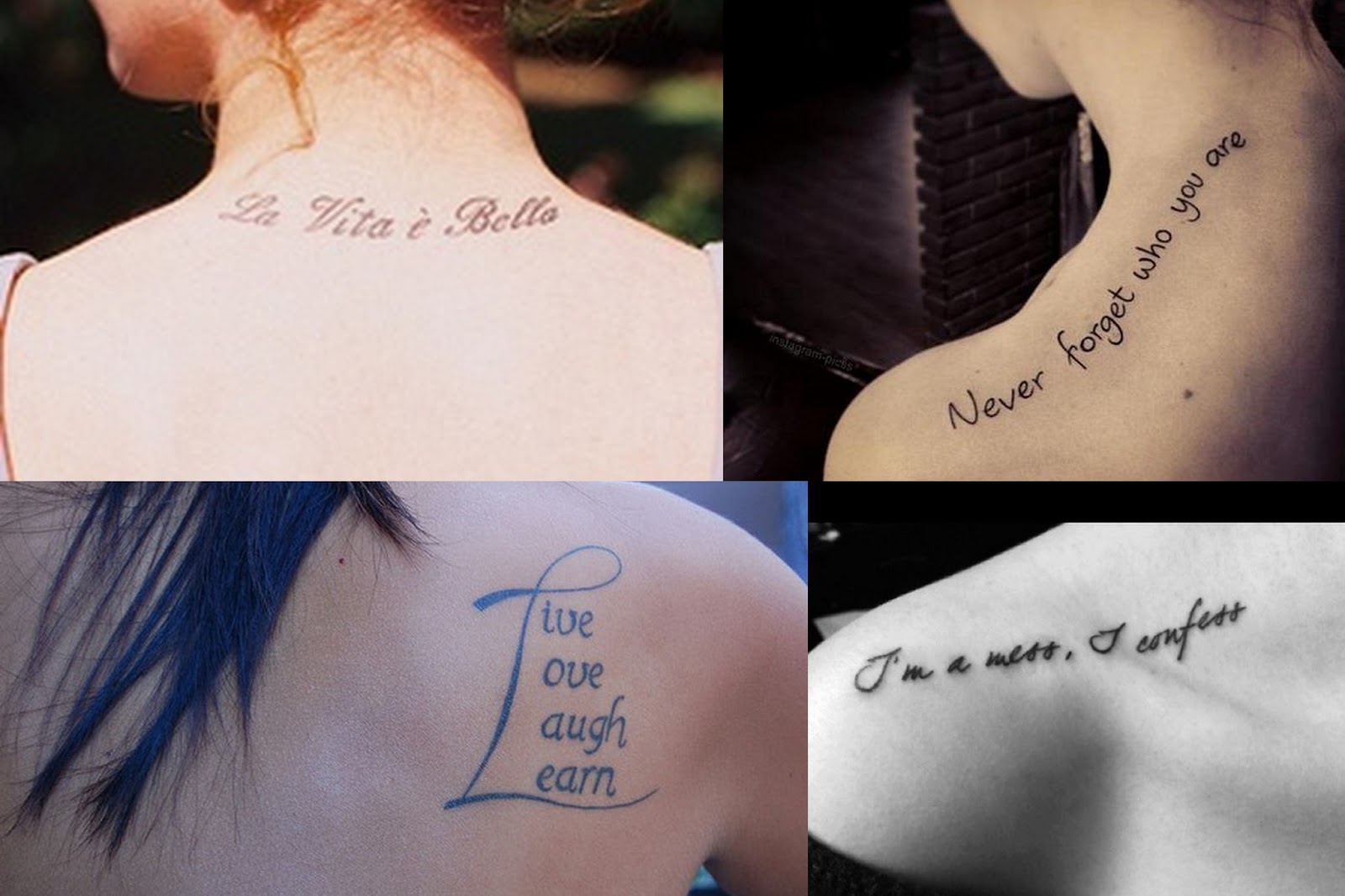 Frases perfeitas para Tatuagem 107 fotos para inspirar!!! Muito Chique