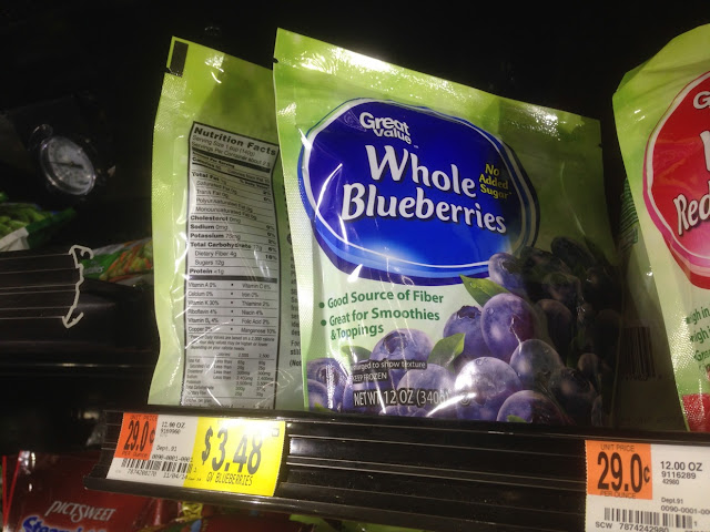 Whole Blueberries, Great Value, 12 oz - Walmart