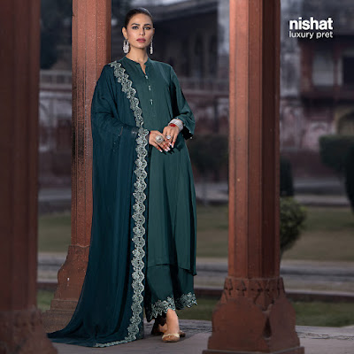 Barg and Luxury Pret Collection By Nishat Linen  New Dresses  3 Piece Suits