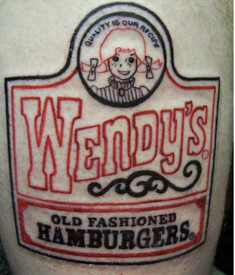 I've certainly seen worse logo tattoos.