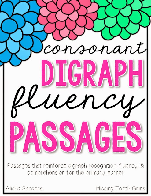 https://www.teacherspayteachers.com/Product/Consonant-Digraph-Fluency-Passages-1859143