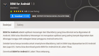 Download BBM for Android