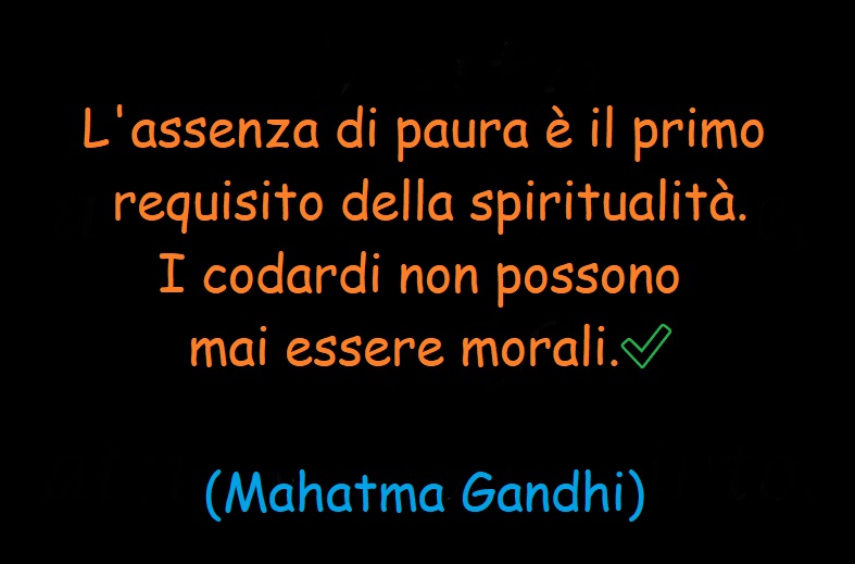 ✅ (Mahatma Gandhi)