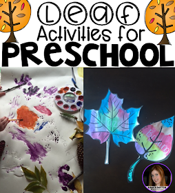 Leaf and Fall Activities for Preschool