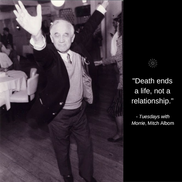 Morrie Schwartz, Tuesdays with Morrie // WWW.THEJOYBLOG.NET