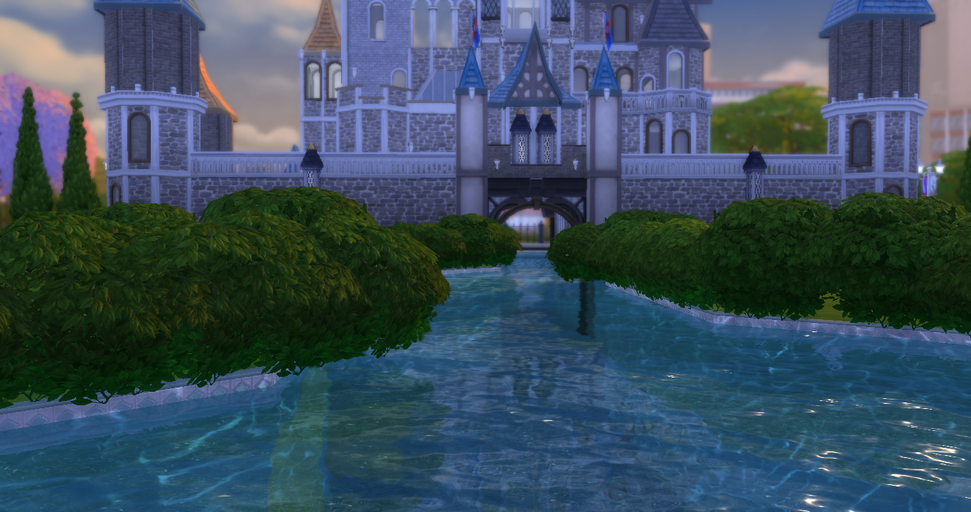 ปราสาทดิสนีย์ The Sims 4 Disney Castle The Sims 4