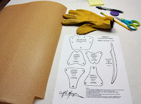 Freddy Krueger glove pattern available online