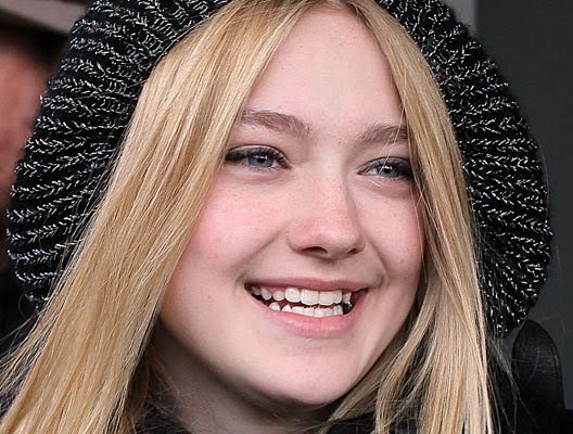 Dakota Fanning Teeth American actress from the movie The Runaways and The 