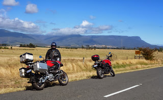 BMW R1200GS, BMW F650GS, Tasmania