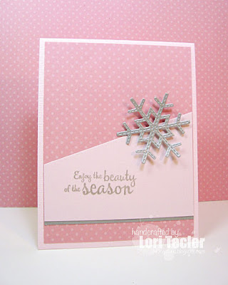 Enjoy the Beauty of the Season card-designed by Lori Tecler/Inking Aloud-stamps and dies from Lil' Inker Designs