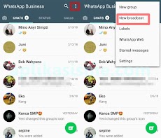 Cara Terbaru Kirim Pesan Broadcast Whatsapp di Android