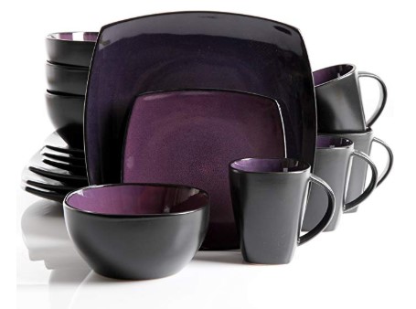 Gibson Home Soho Lounge 16-Piece Dinnerware Set,