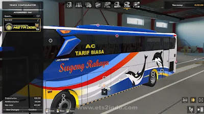 Aksesoris Penumpang Diatas Bus JB3 | ETS2 1.40-1.50