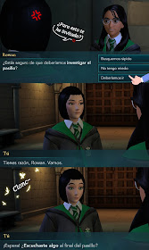 Hogwarts Mystery fotonovela pasillo bóvedas