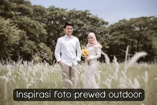 pose prewed outdoor