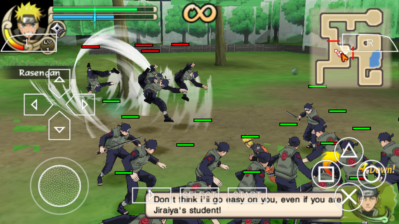 Naruto Shippuden Ultimate Ninja Impact PSP ISO Free ...