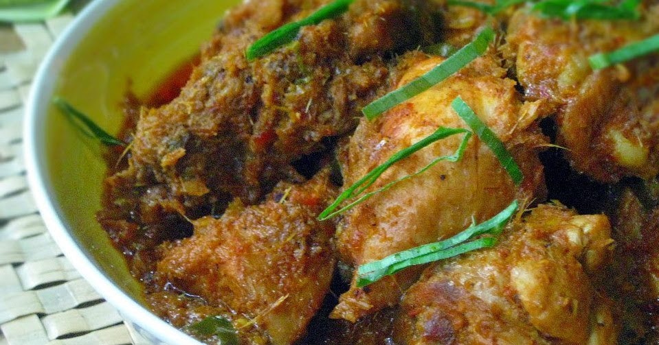 Resep Mudah Membuat Rendang Ayam Kering enak dan gurih
