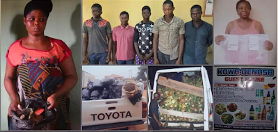 Drug Syndicate Smashed By NDLEA In Edo State, Suspects Arrested. 2