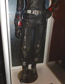 Avengers Age of Ultron Black Widow legs costume detail