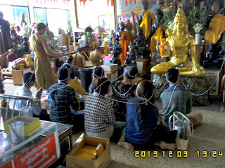 See Monk and do some merit.also local people came and join with guest