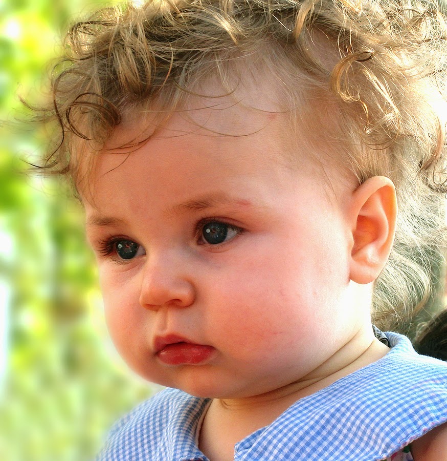 Ih Keren Dan Cantiknya Bayi Bayi Rambut Ikal Koleksi Gambar