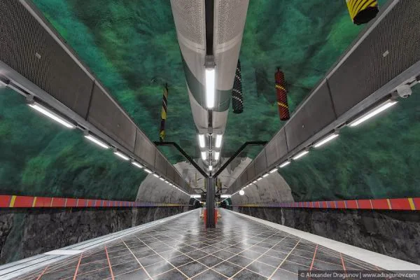 Stockholm metro station