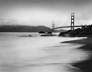 Brandon Allen Photography - Golden Gate Bridge - Large Format Black and White