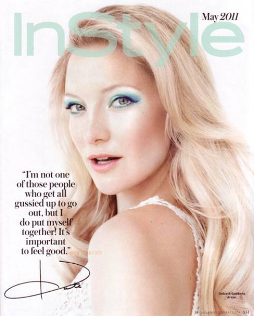 kate hudson pregnant fat. Kate Hudson InStyle US May