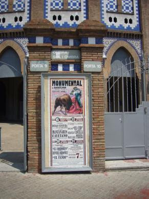 Bullfighting in Barcelona