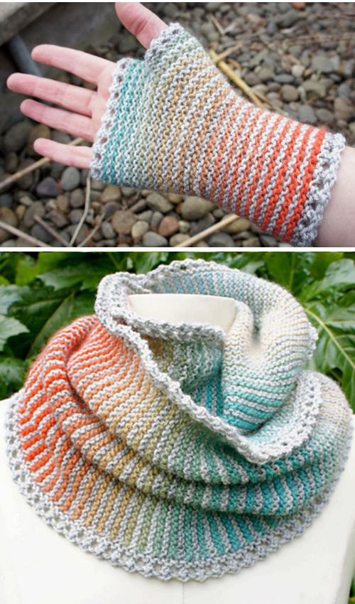 Prisma Mitts - Free Knitting Pattern