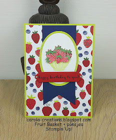 Stampin'Up! Fruit Basket