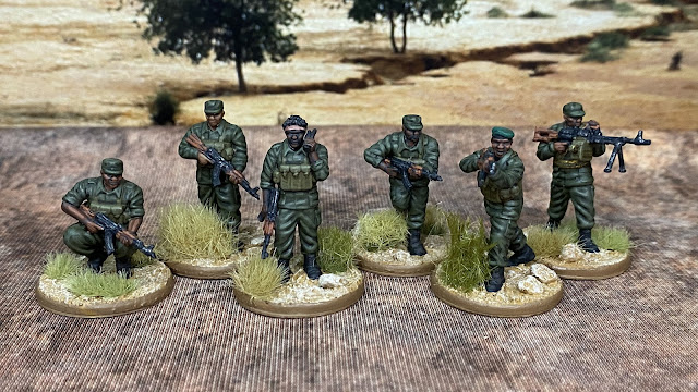 28mm modern African militants from Combat Octopus 3D print miniatures