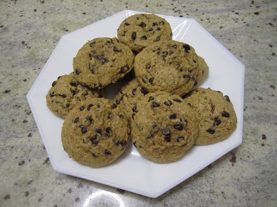 Cookies aux pépites de chocolat, recette de la box de Pandore, dans assiette