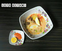 soto Betawi without coconut milk