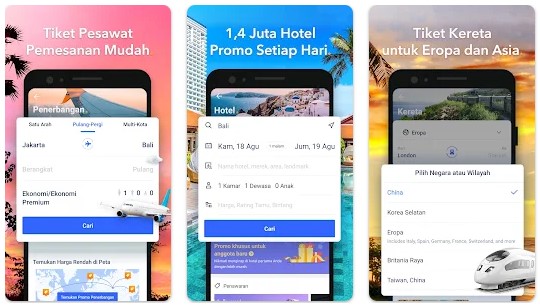 Aplikasi Trip.com untuk Hotel, Tiket dan Pesawat