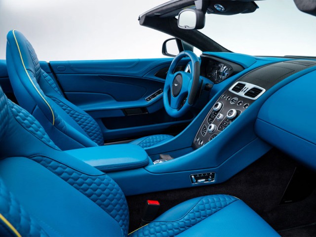 Aston Martin Vanquish Volante 2014 interior