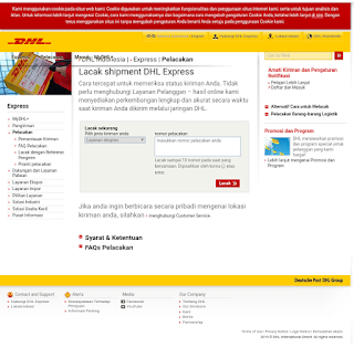 Cek Resi DHL Tracking