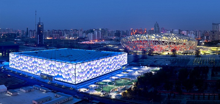 Mengenal Beijing National Aquatics Center di Cina