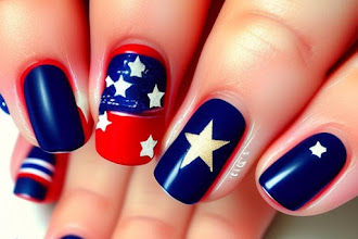 Patriotic Perfection: Nail Art Inspiration for a Stunning 4th of July Look