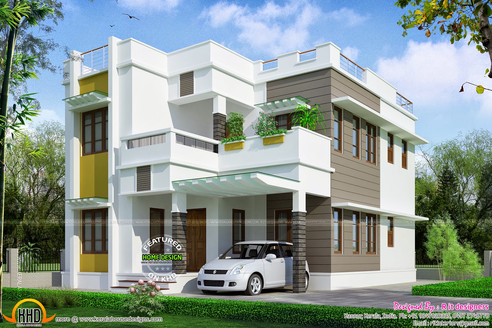 September 2014 Kerala home  design  and floor plans 