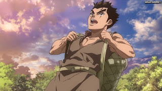 ドクターストーンアニメ 1期2話 大木大樹 Oki Taiju CV.古川慎 Dr. STONE Episode 2